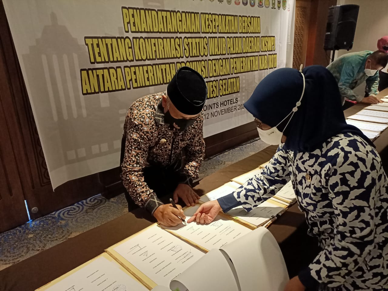 Bupati Enrekang Teken MoU KSWP dengan Pemprov Sulsel