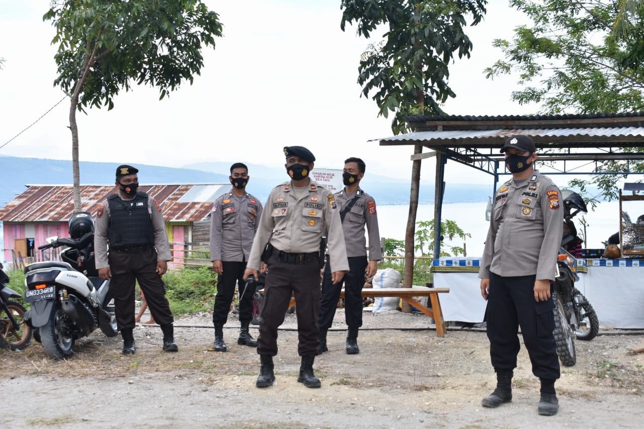 Sukseskan Debat Publik ke II, Kapolres Banggai Kerahkan Ratusan Personel Gabungan TNI-Polri