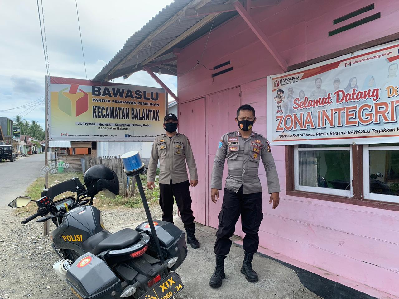 Jelang Pemungutan Suara, Polsek Balantak Tingkatkan Patroli Kamtibmas