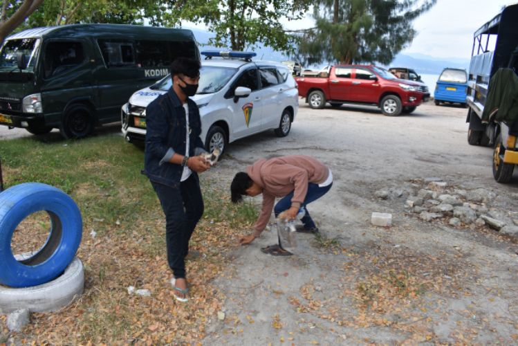 Puluhan Pelanggar Protokol Kesehatan di Luwuk Diberi Hukuman Sanksi Ini