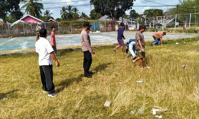 Langgar Protokol Kesehatan, Belasan Warga Batui Disanksi