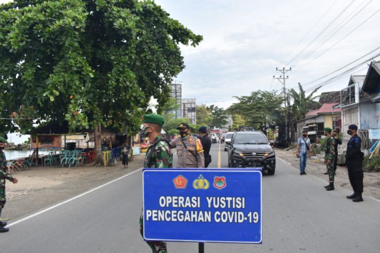 Peningkatan dan Penegakan Hukum Protokol Kesehatan, 21 Warga di Luwuk Diberi Sanksi