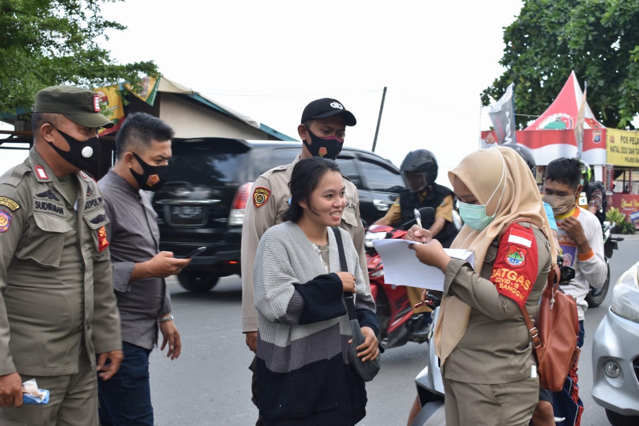 Tim Satgas TNI-POLRI Banggai Perketat Operasi Yustisi Sasar Titik Ini