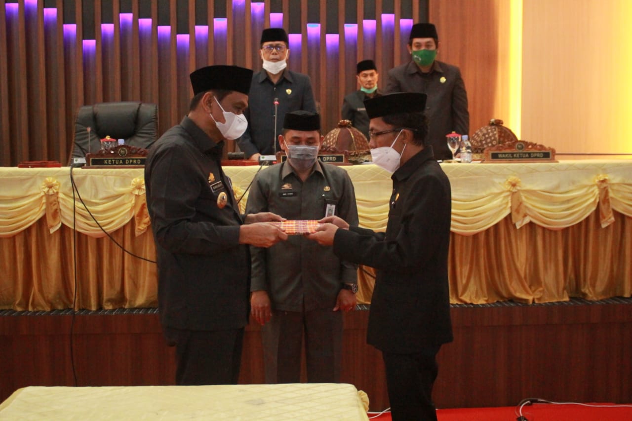 Lagi, DPRD Barru Tetapkan Tiga Perda. Bupati Barru Sampaikan Ini