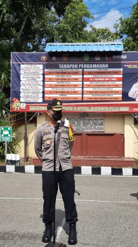 Hari Terakhir Masa Kampanye, Kapolres Pangkep Pertegas Netralitas Polri Harga Mati