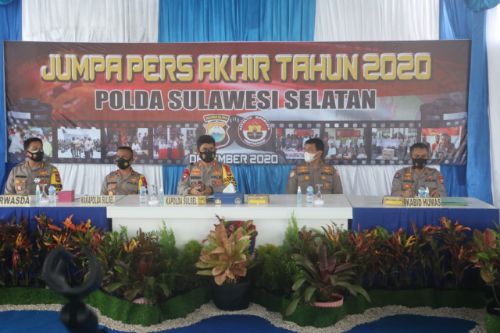 Pelaksanaan Operasi Aman Nusa II dan Yustisi 2020 Dipersentasikan Kapolda Sulsel