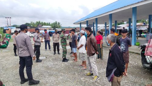 Tindak Pelanggar Prokes, Polsek Batui Intensifkan Operasi Yustisi