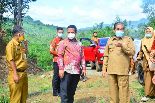 Didampingi Dollah Mando, Wagub Sulsel Kunker ke Sejumlah Lokasi di Sidrap