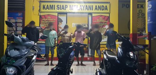 Cegah Embrio Gangguan Kamtibmas, Polsek Toili Bubarkan Aksi Bali