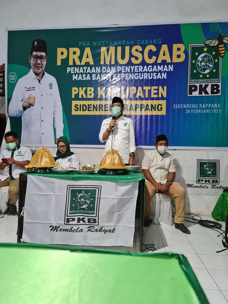 Penataan dan Penyeragaman Masa Bakti Kepengurusan. Kader PKB Gelar Pra Muscab di Sidrap