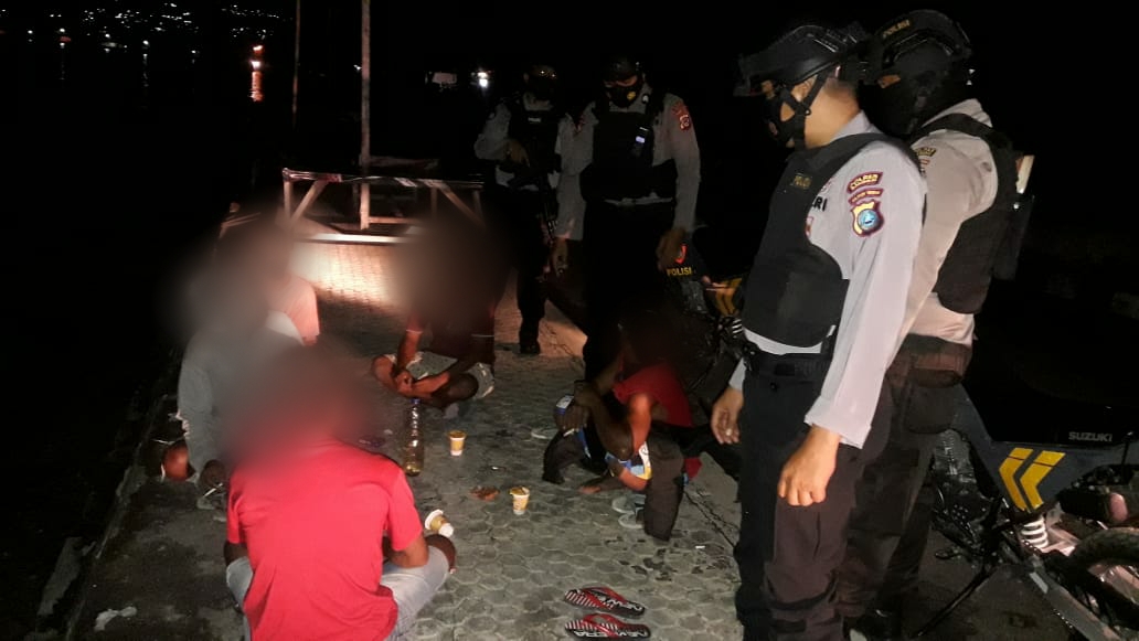 Cegah Embrio Pekat, Tim Patroli Tarantula Sabhara Polres Banggai Giatkan KRYD