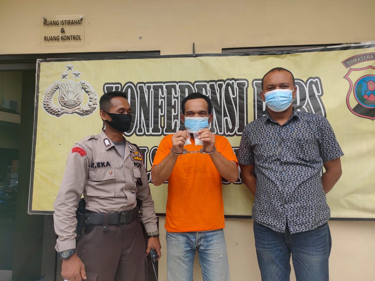 Reserse Narkoba Polsek Sunggal Ciduk Pengedar Narkoba 