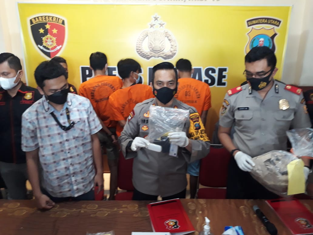 Waka Polrestabes Medan Paparkan Ganja 40 Kg Hasil Tangkapan Polsek Patumbak