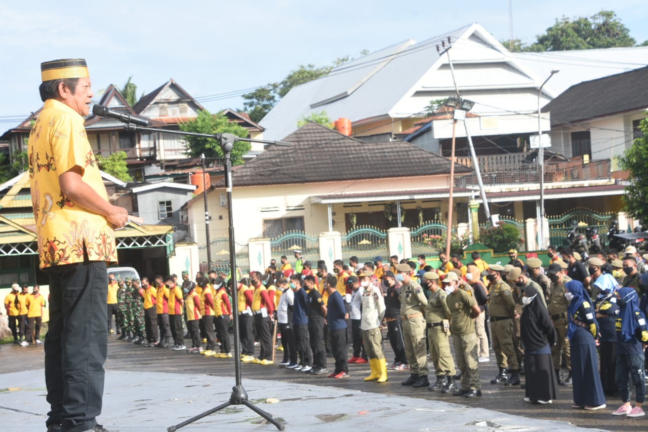 Sambut Ramadhan, Bupati dan Forkpimda di Soppeng Gelar Kerja Bakti