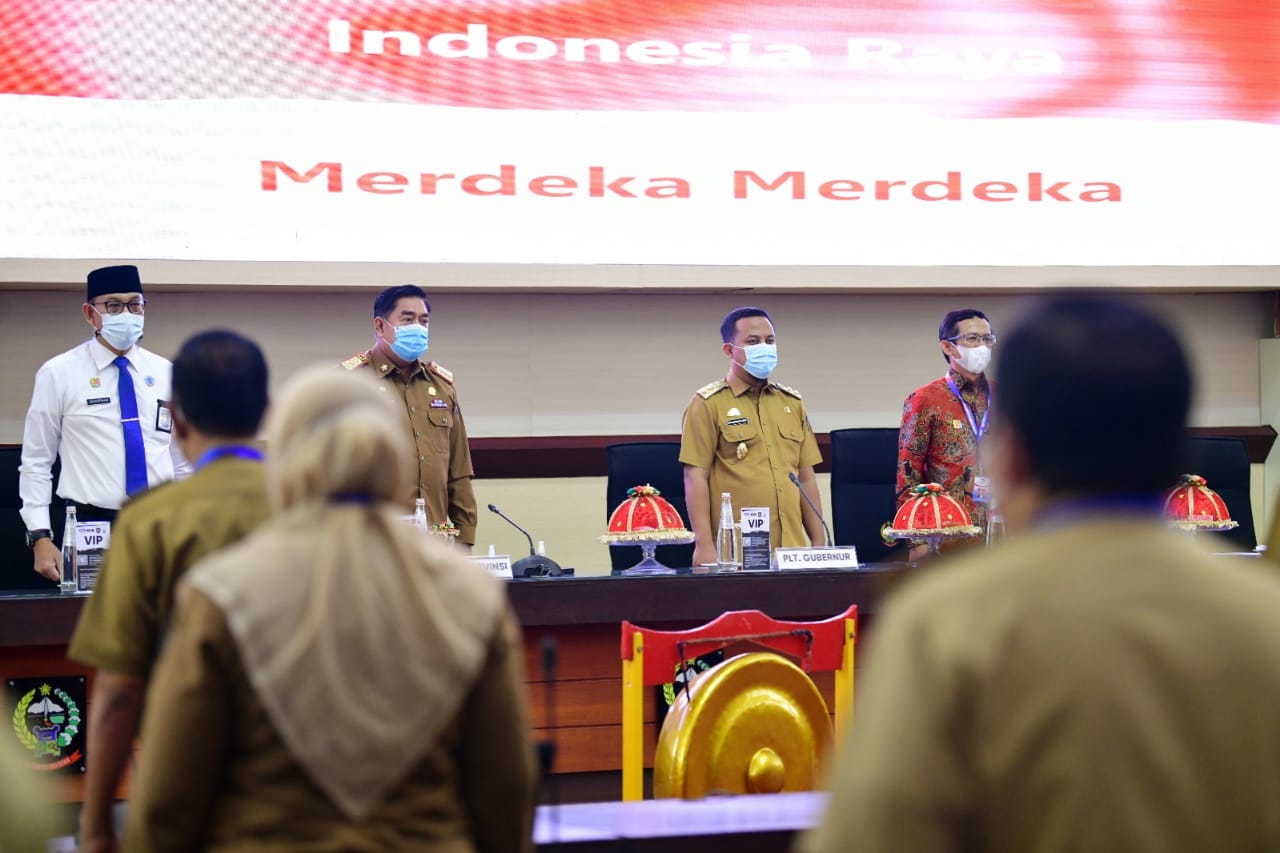 Bupati Soppeng Hadir di Rakor Pengawasan Intern Keuangan dan Pembangunan