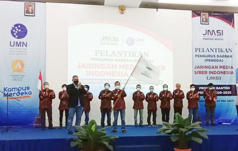 Pengurus JMSI Banten Resmi Dilantik. Ini Harapan Ketum Pusat