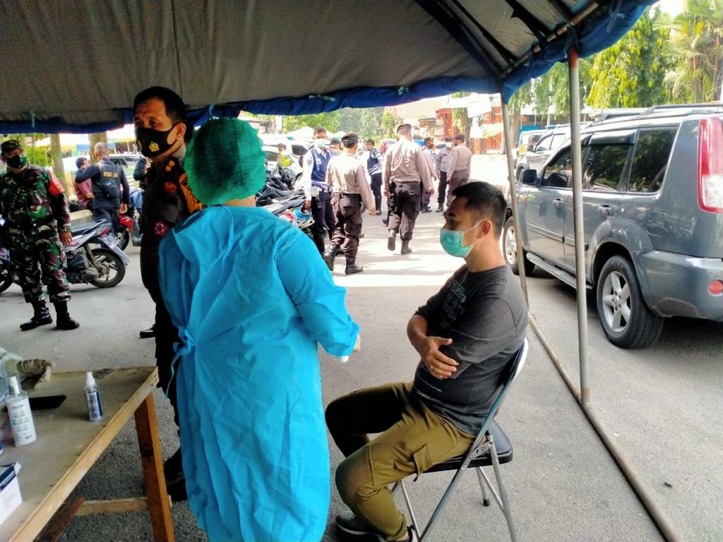 20 Orang Positif Covid-19 Saat Melintas Pos Pengamanan, Kapoldasu : Perketat Aturan Penyekatan