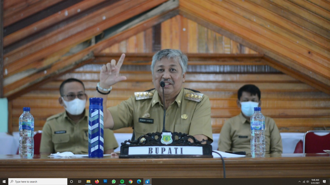 Pimpinan OPD Yang Tidak Berprestasi, Bupati Pinrang: Innalilahi