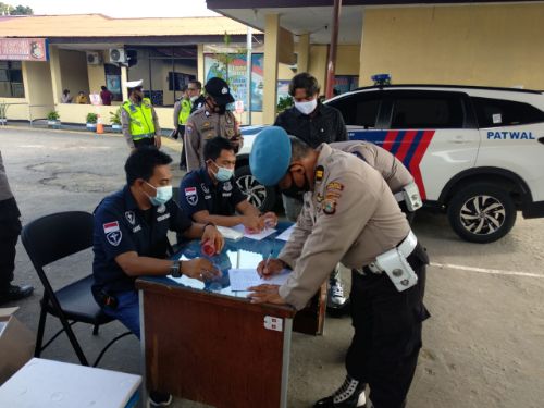 Pemeriksaan Kelengkapan Personel, Propam Polda Sulsel Sidak Polres Enrekang