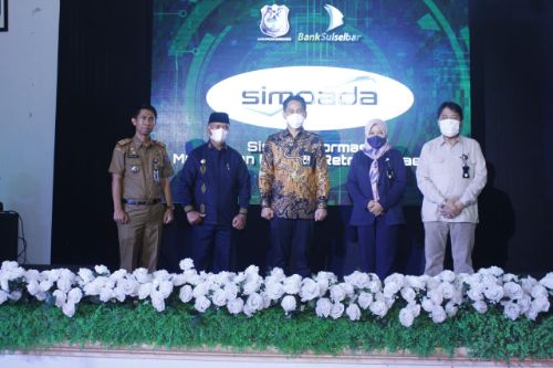 Optimalkan Pendapatan Pajak Daerah, Bupati Enrekang Hadiri Launching Simpada