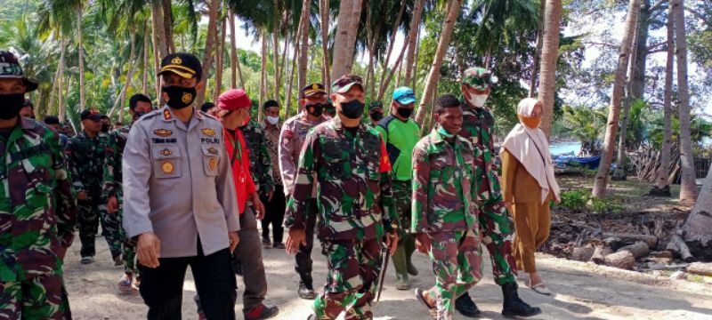 Pastikan Berjalan Baik, Danrem 141 Toddopuli Kunjungi Lokasi TMMD Ke-111 Makodim 1415 Selayar