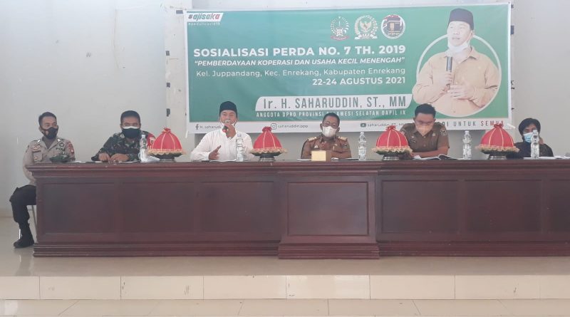 Legislator PPP Sulsel Sosialisasikan Perda No.7 Tahun 2019 di Enrekang