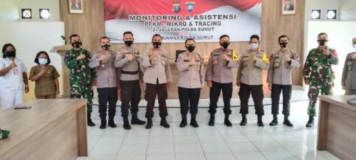 Kapolres Simalungun Sampaikan Komitmen Polri dalam Memutus Mata Rantai Penyebaran Covid-19