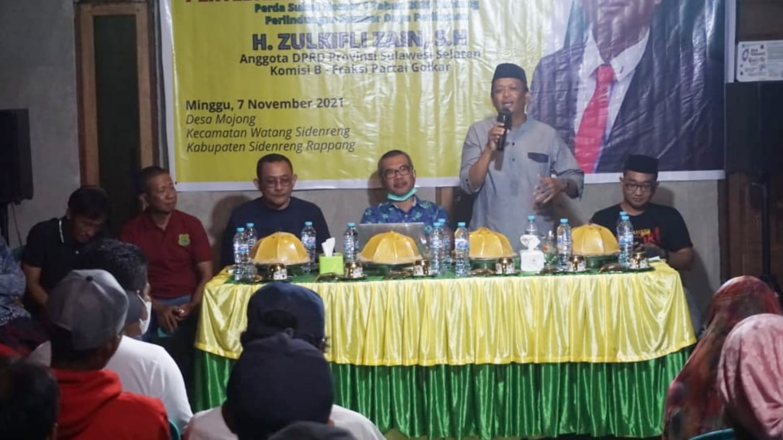 Sosper di Kampung Konstituennya, H.Zulkifli Zain Tawarkan Solusi Manfaat Ikan Sapu-Sapu pada Nelayan 