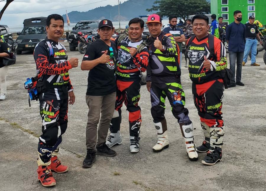 Rider Asal Sidrap Ramaikan Ajang Trail di Tolitoli