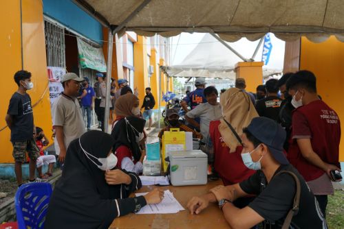 Di Stadion Ganggawa Sidrap, Panitia Putaran II Liga 3 Sulsel Perlakukan Prokes Ketat