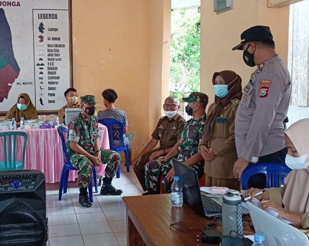 Akhir Tahun, Dandim 1420 Sidrap Optimis Percepatan Vaksinasi Kabupaten Sidrap Tercapai