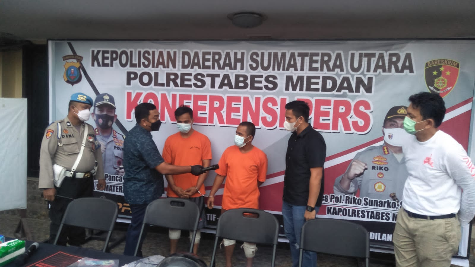 Satreskrim Polrestabes Medan Tembak Dua Pencuri Sepeda Motor Inem