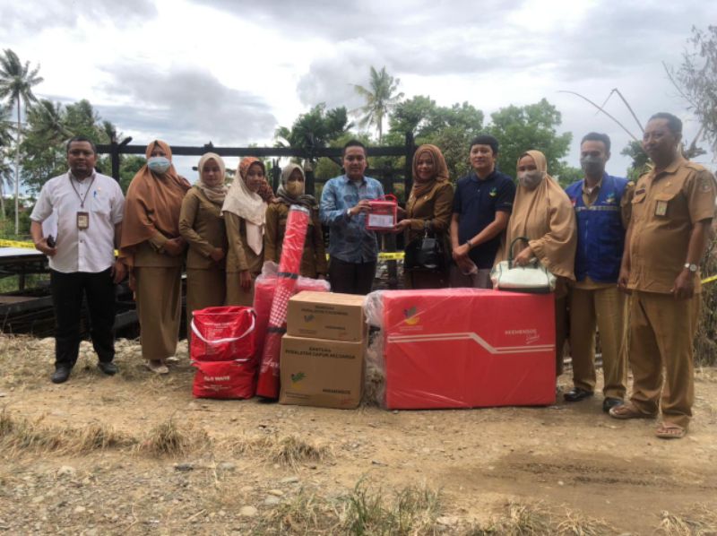 Bupati Sidrap Peduli Warganya, Kirim Bantuan untuk Korban Kebakaran di Salomallori