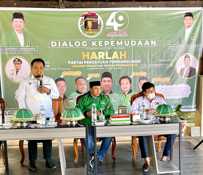 Wabup Asman Jadi Narasumber Dialog Kepemudaan Harlah PPP