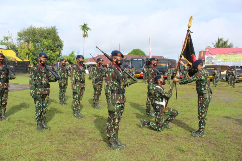 Kompol Ramli Resmi Gantikan Kompol Sapari Pimpin Batalyon B Pelopor ...