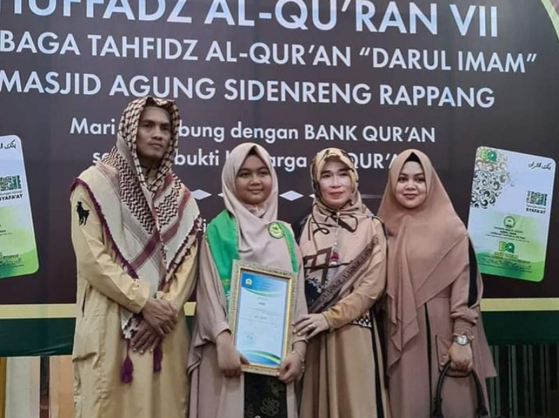 Nadiyah Nur Rabbani, Putri H Bunyamin Yapid Hafal Qur’an 30 Juz di Usia 11 Tahun