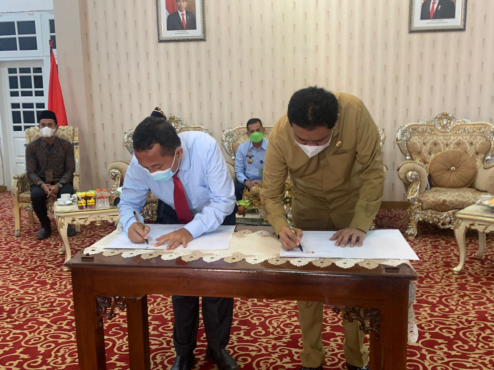 Bupati Suardi Tandatangani MOU Dengan Kepala Kejaksaan Negeri Barru