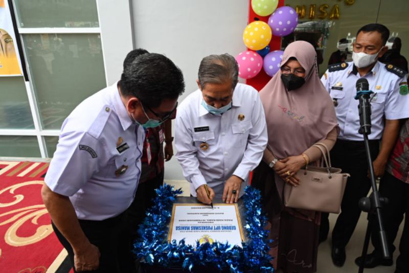 Resmikan Pemakaian Gedung Puskesmas Manisa, Bupati Sidrap Harap Pelayanan Prima Kesehatan Ditingkatkan