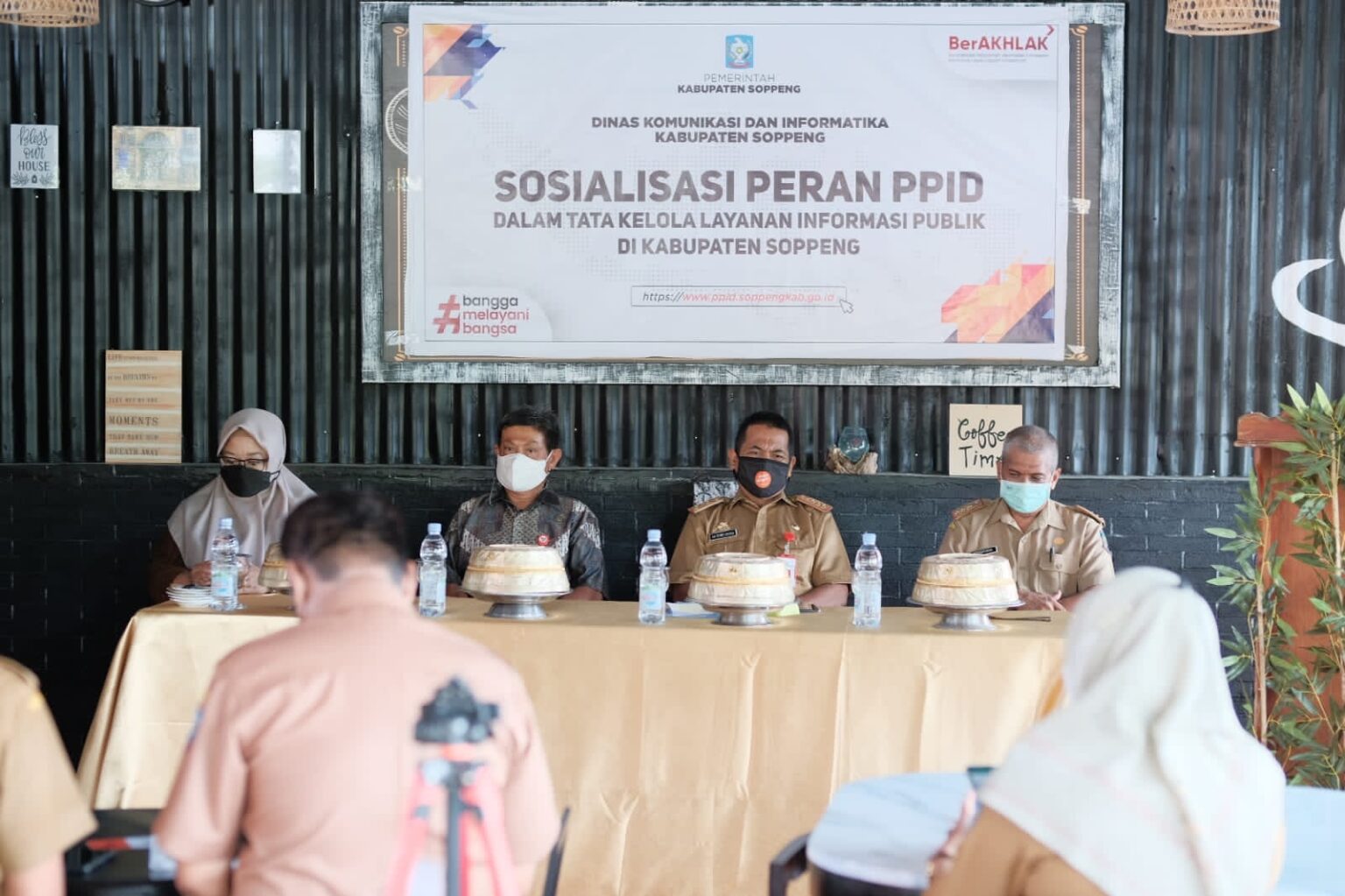 Sekda Buka Kegiatan Sosialisasi Peran PPID dan SP4N Lapor