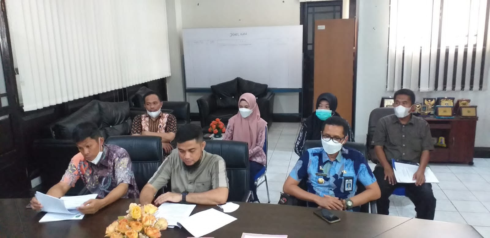 Mantapkan Ranperbup Satu Data Indonesia, Pemkab Sidrap Pertemuan Konsultasi dengan Biro Hukum Sulsel