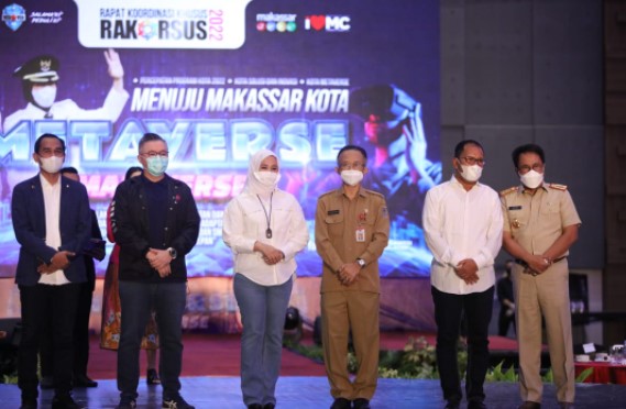 Rakorsus Makassar Metaverse, Wali Kota Danny Pomanto Tuai Pujian Dari Kemendagri