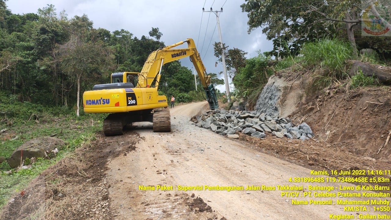 Ruas Barru-Soppeng Via Lawo Dapat Anggaran Pembangunan Lanjutan