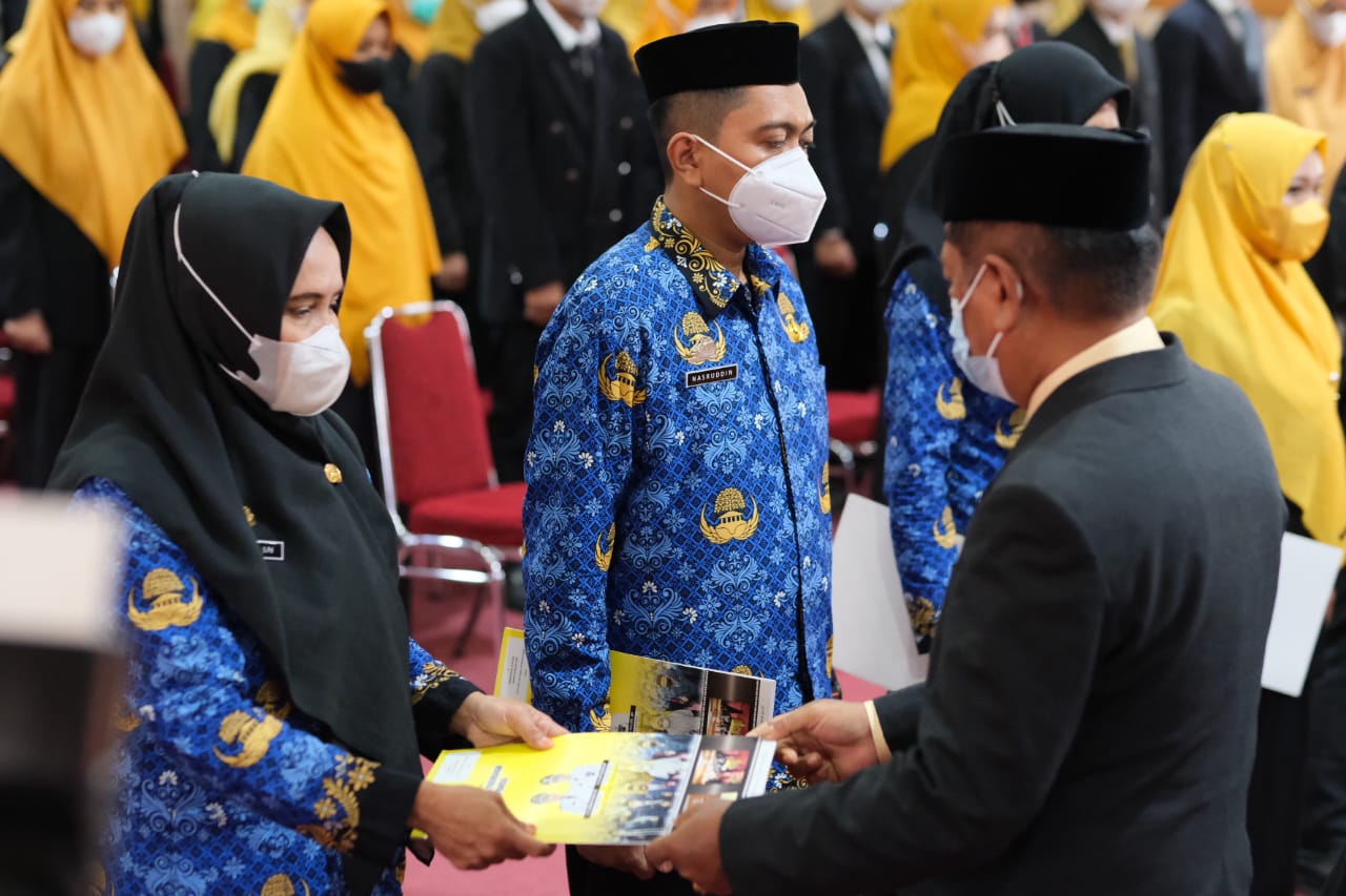 Bupati Kaswadi Lantik Pejabat Fungsional Lingkup Pemkab Soppeng