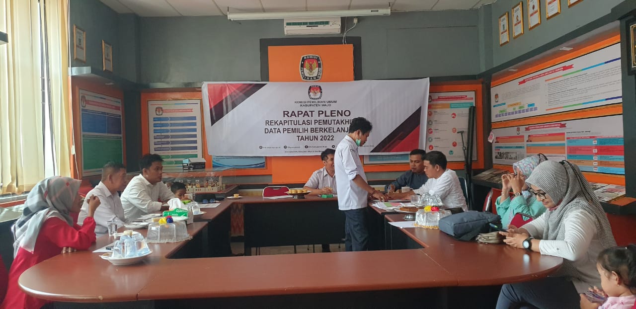 Mei 2022, Hasil PDPB KPU Wajo Berkurang