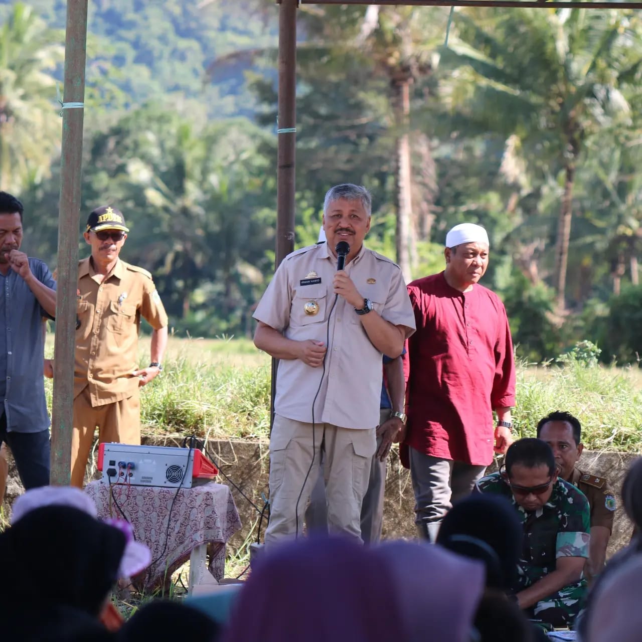 Bupati Pinrang Janjikan Jembatan untuk Petani Batulappa Saat Hadiri Pesta Panen