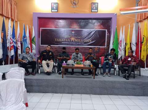 Termasuk di Sidrap, Tahapan Pemilu 2024 Resmi Dilaunching Serentak KPU se-Indonesia