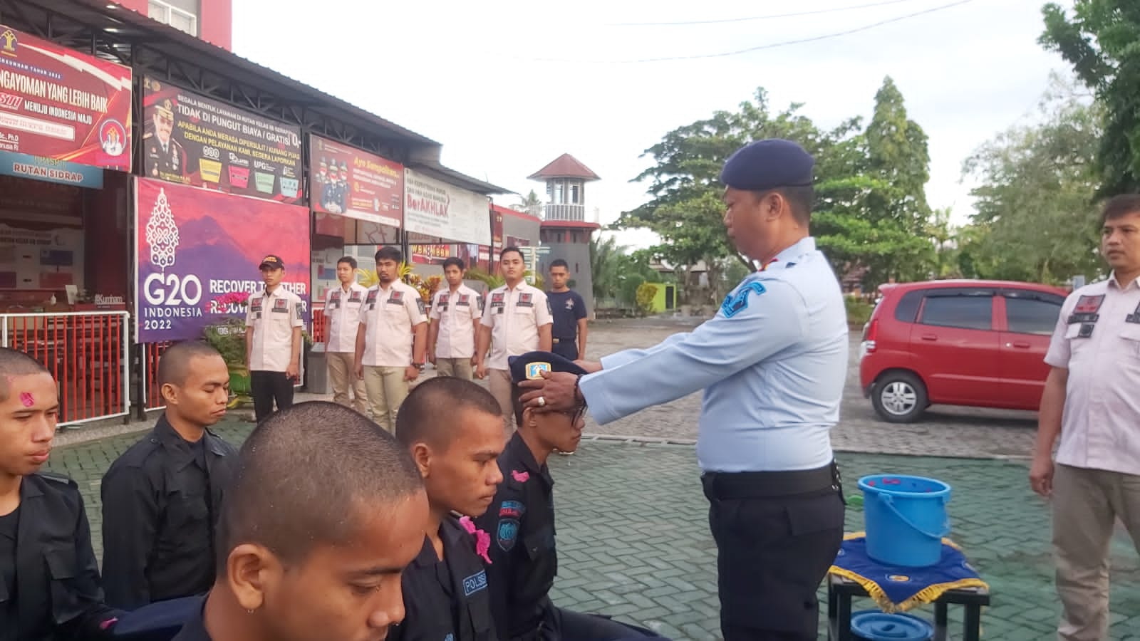 Tutup Masa Orientasi, CPNS Rutan Sidrap Ikuti Pembaretan