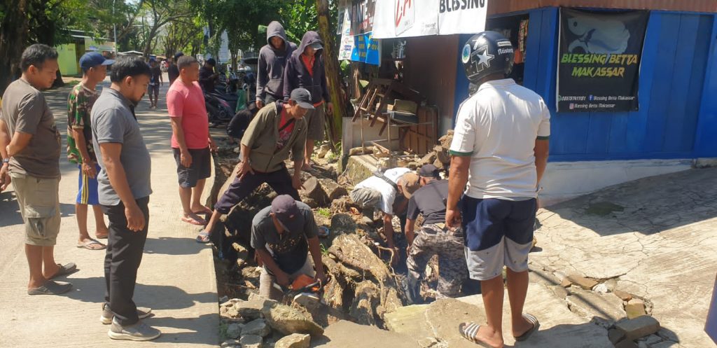 Rutin, Satgas Drainase Biringkanaya Jadwalkan Pembersihan Saluran Air