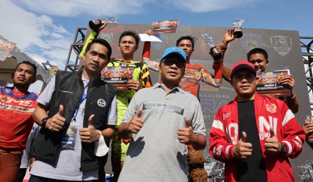 Wali Kota Makassar Hadiri Pembukaan Makassar Motorcross 2022