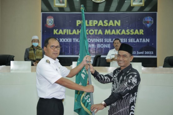 Target Juara, Danny Pomanto Lepas 54 Kafilah Makassar MTQ XXXII Ke Bone